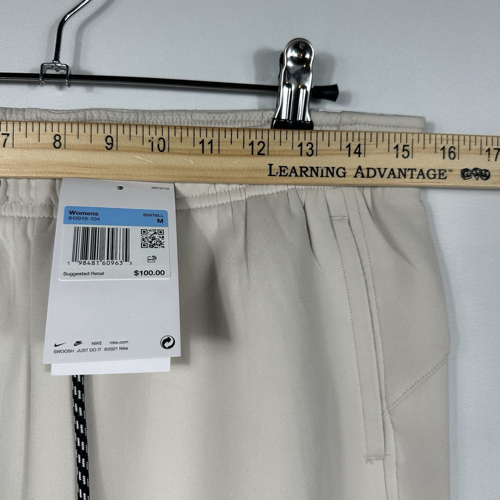 Sabrina Dri-FIT Loose Womens Sweatpants Cream Size Medium - Picture 10 of 12